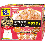 CIAO 烤鰹魚晚餐鰹魚/鮭魚品種貓濕糧